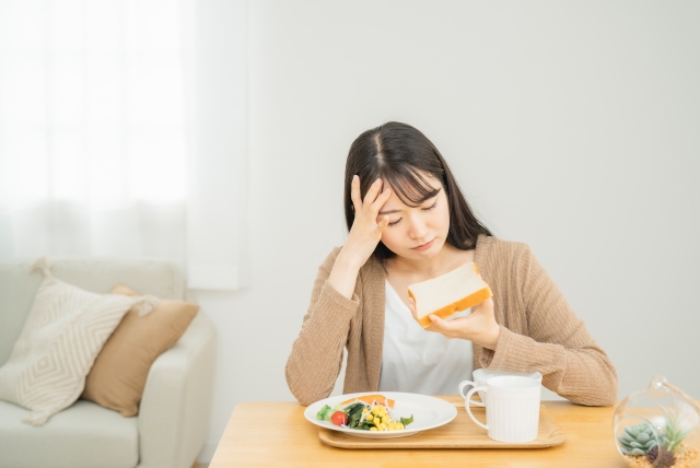 食欲不振の症状